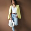 inventino look sárga blézer