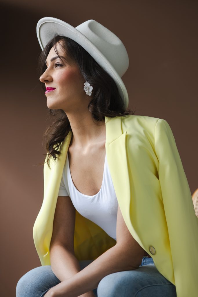 inventino look sárga blézer