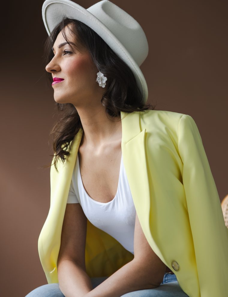 inventino look sárga blézer