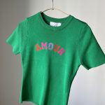 Inventino look zöld AMOUR top