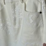 Inventino look fehér farmer midi szoknya