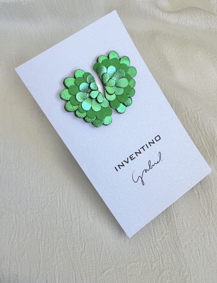 gabriel borsózöld fülbevaló