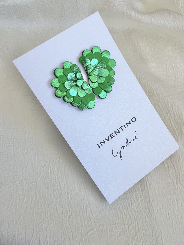 gabriel borsózöld fülbevaló