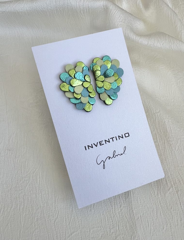 gabriel borsózöld fülbevaló