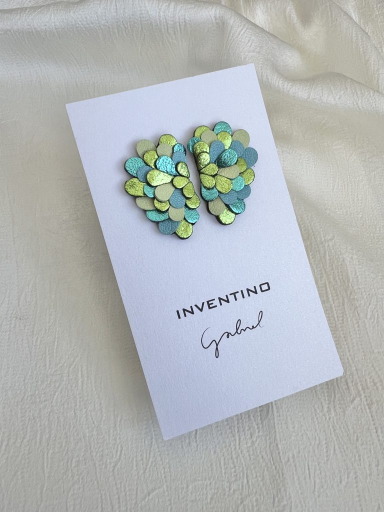 gabriel borsózöld fülbevaló