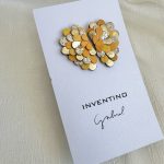 Gabriel napsárga  mix  fülbevaló