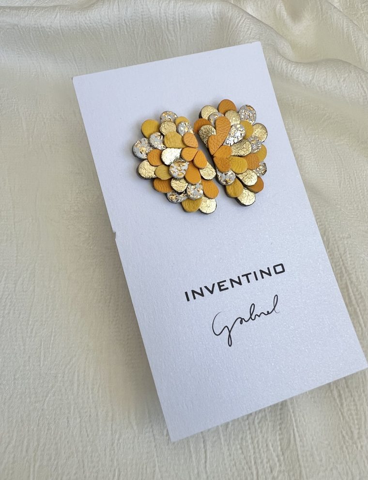 gabriel napsárga mix fülbevaló