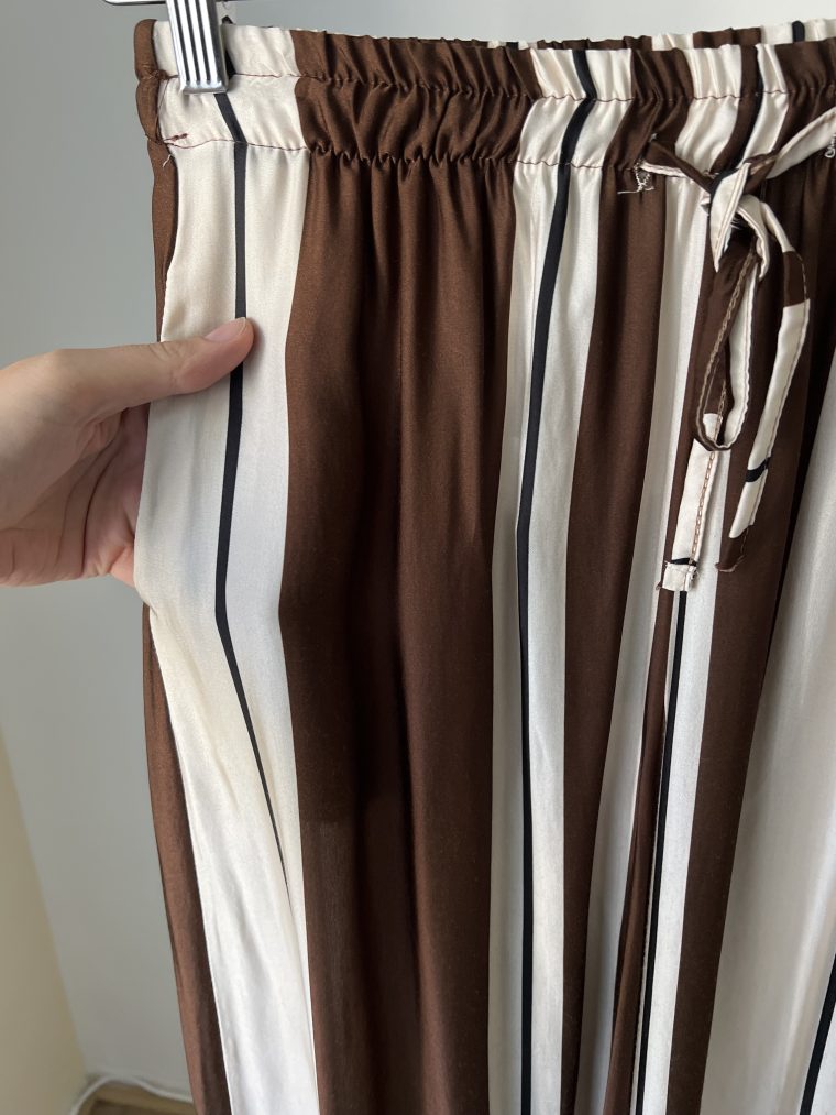 inventino look barna & khaki palazzo