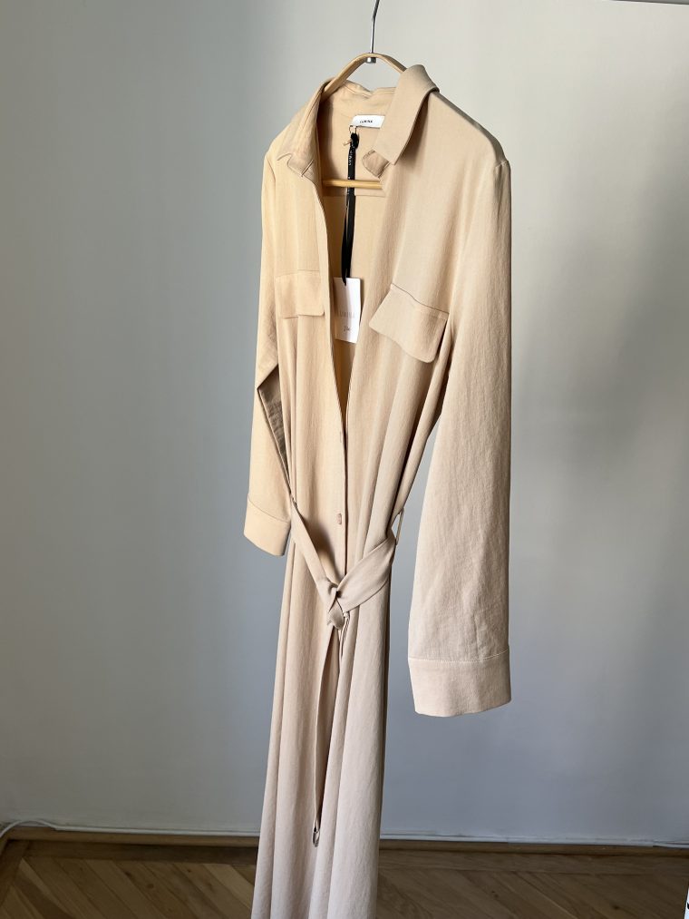 inventino look barna & khaki palazzo