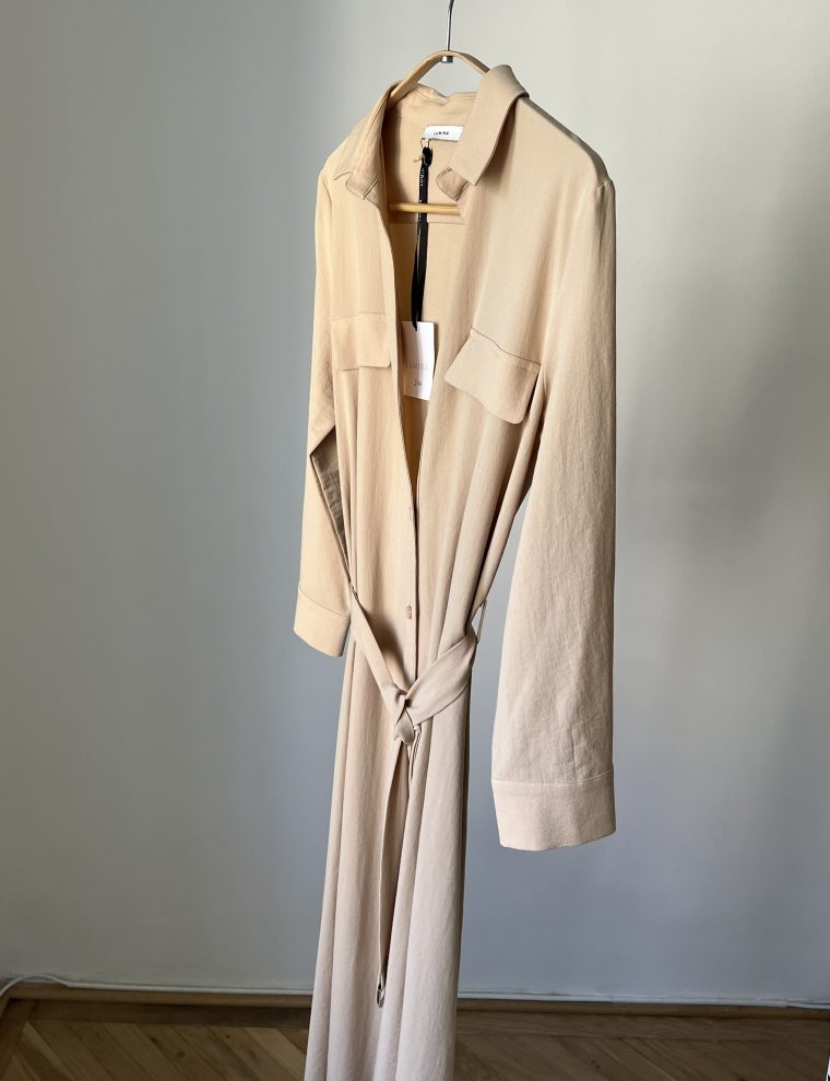 inventino look barna & khaki palazzo