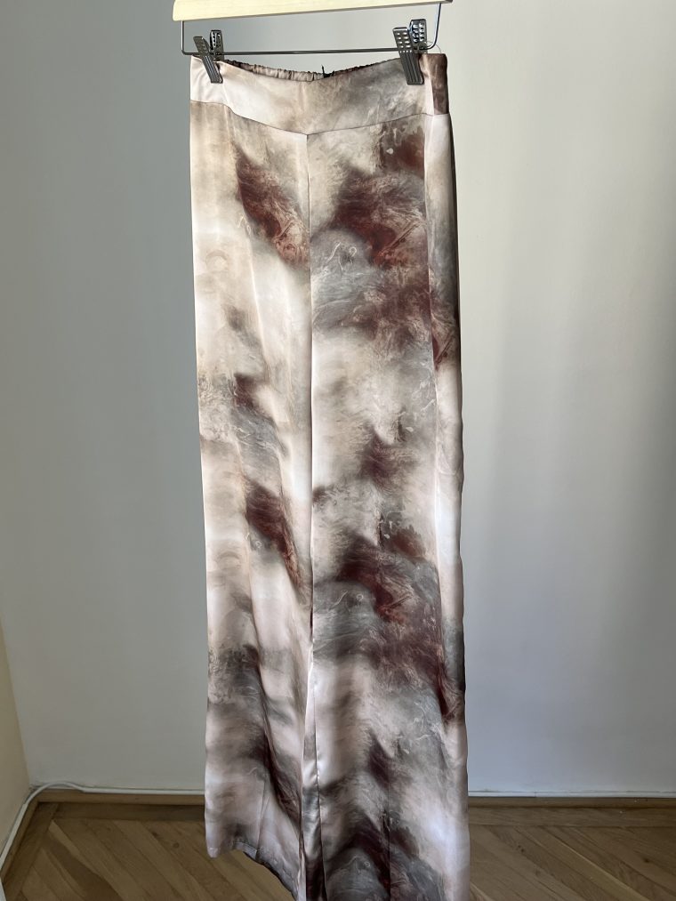inventino look barna & khaki palazzo