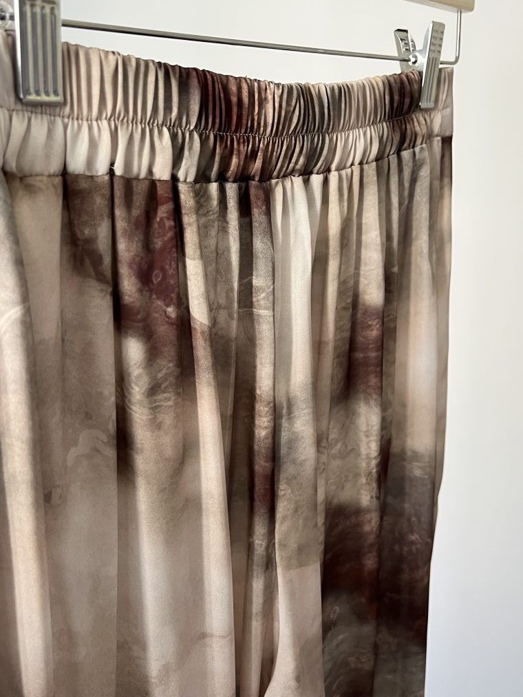 inventino look barna & khaki palazzo