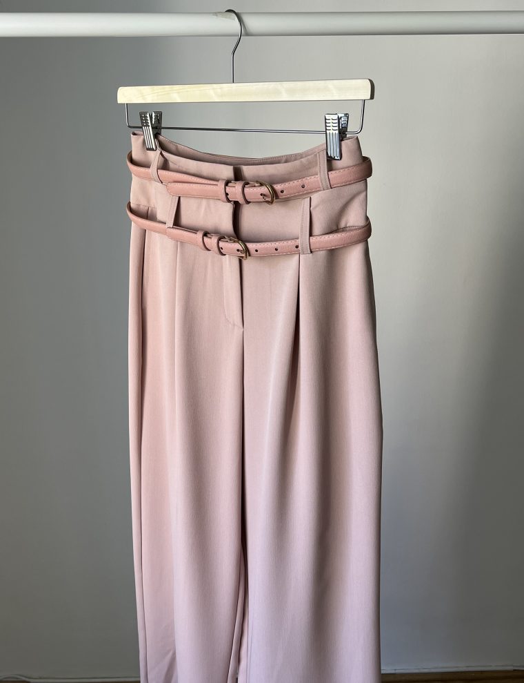 inventino look barna & khaki palazzo