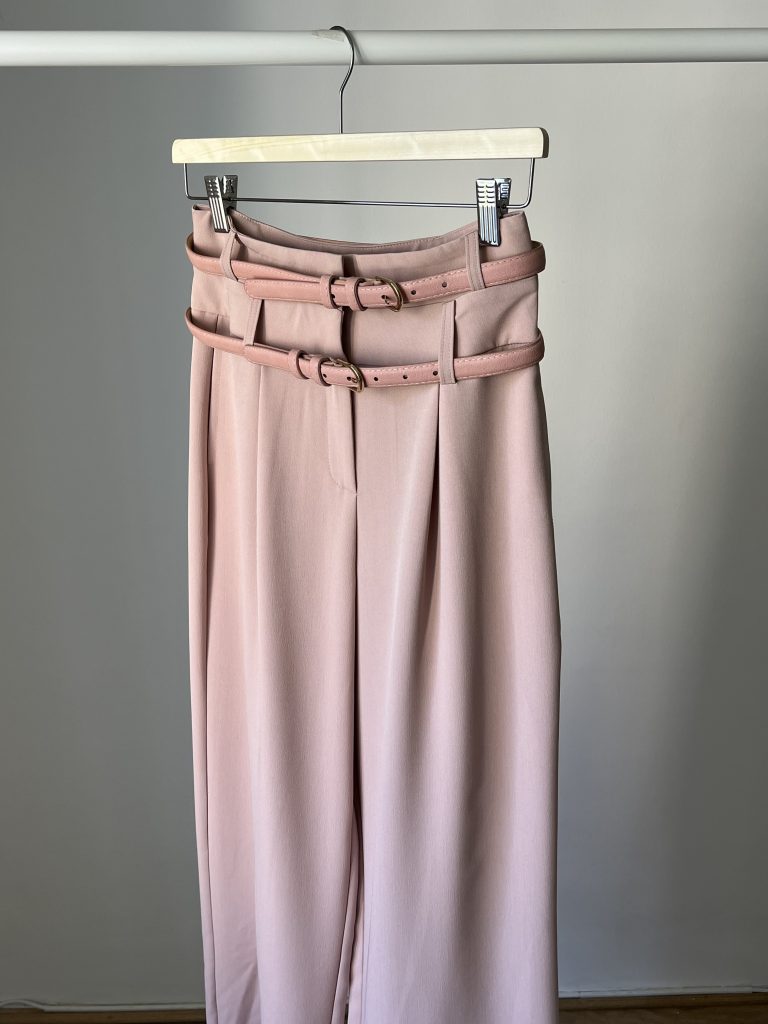 inventino look barna & khaki palazzo