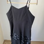 Inventino look pillangós fekete midi ruha