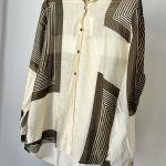 Inventino look oliva blúz