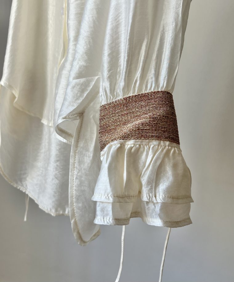 inventino look lila blúz