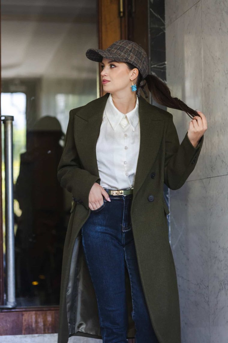 Inventino look khaki kabát - Image 8