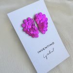 Gabriel fukszia fülbevaló