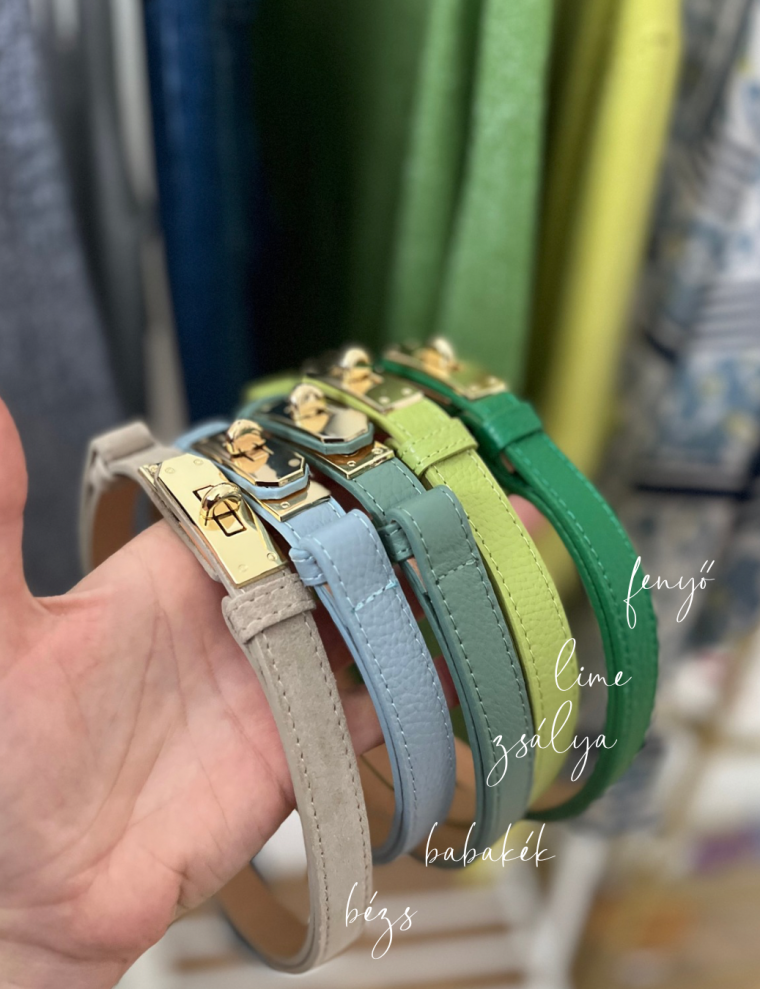 inventino look keskeny bőröv