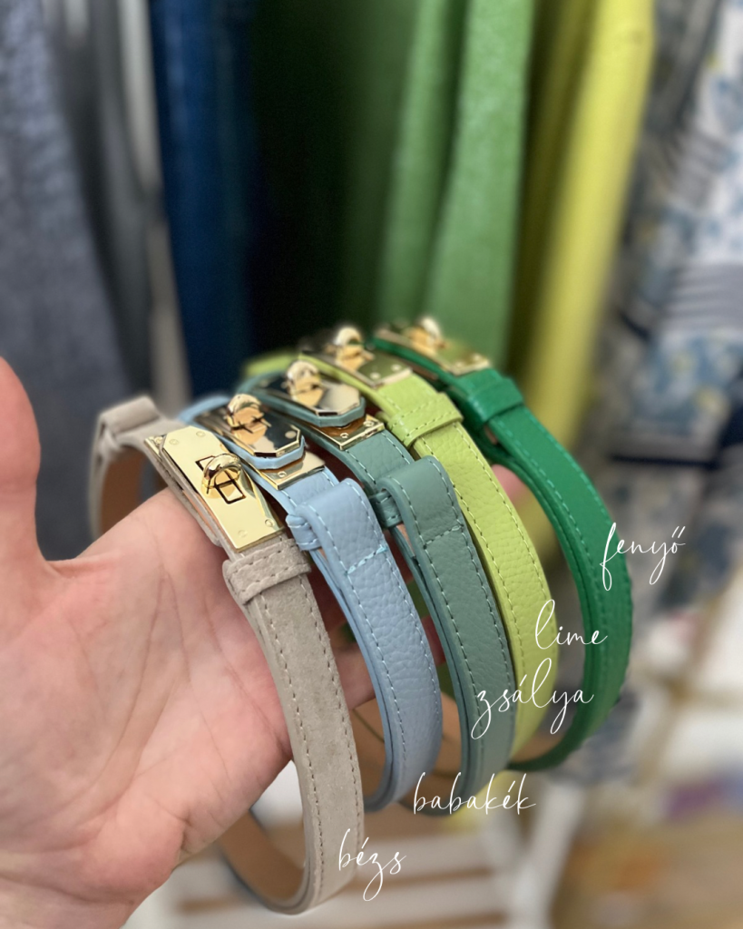 inventino look keskeny bőröv