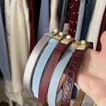 Inventino look keskeny bőröv (14 szín)