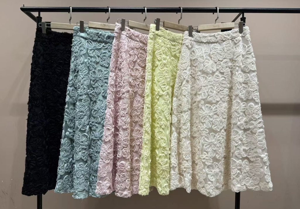 inventino look pasztell virágos szoknya