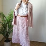 Inventino look rose virágos szoknya