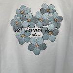 Inventino look kék virágos felső