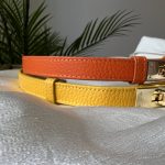 Inventino look keskeny bőröv (több szín)