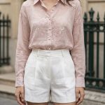 Inventino look pasztell rózsaszín ing