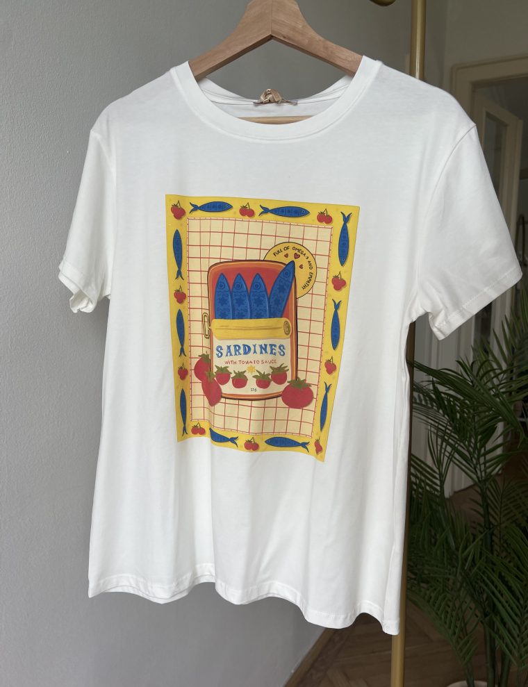 inventino look kék virágos szett