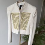 Inventino look zsinóros krém blézer