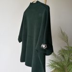 Inventino look  fenyőzöld pulóver